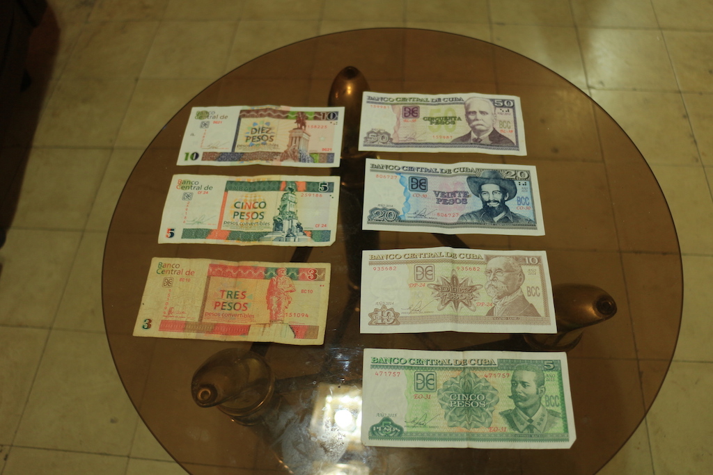 The Pin Project Cuban Currency