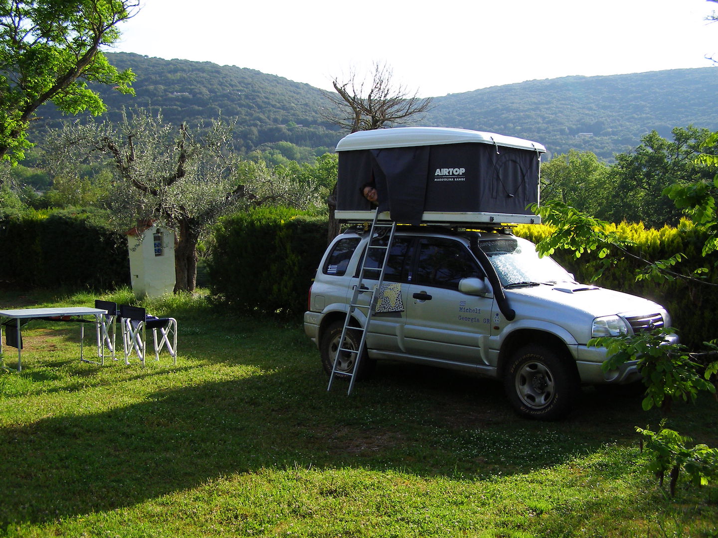 The Pin Project - Camping in Siena, Italy